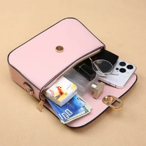 sac à bandoulière élégant en cuir végétal