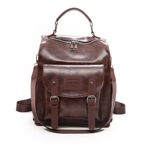 sac cuir marron
